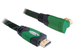 Câble HDMI Vert Coudé